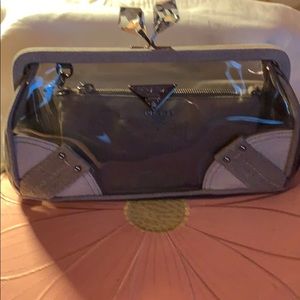 Prada clear  “Plex Mistolino” pochette (clutch)